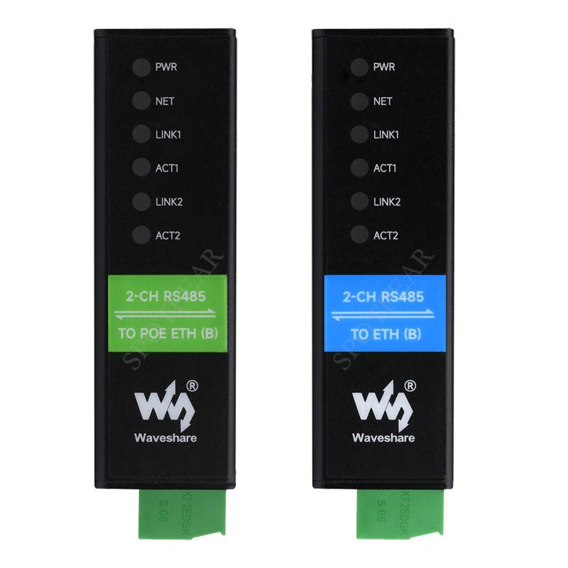 

Dual Port RS485 to RJ45 Ethernet Industrial Isolated Serial Server Module