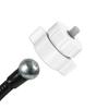 Plastic 17mm Female Ball Socket With 1/4 Male Thread Adapter For Camera Mount Tripod Light Stand