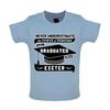 Never Underestimated Graduate Exeter - Kids Baby Kids Boys Girls Unisex T-Shirt / Bodysuit - Graduate Diploma