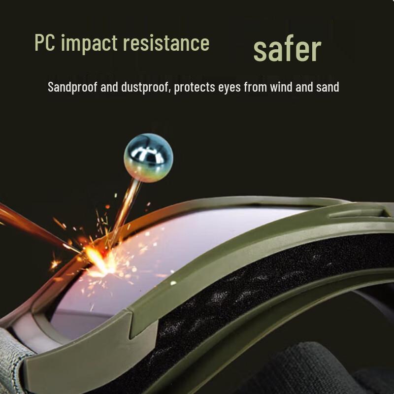 Tactical Anti-Impact Goggles & Polarized Glasses