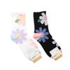 Women's Large Floral Mid-Calf Socks 3-Pair Set