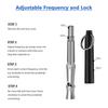 Dog Whistles, Pack-3 Training Whistles for Recall to Stop Barking Silent Deterrent Device, Adjustable Ultrasonic