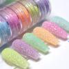 Connected Bottled Sparkling Colored Wool Powder Nail Shining Sweater Powder Sugar Powder Autumn/Winter Nail Shining Powder