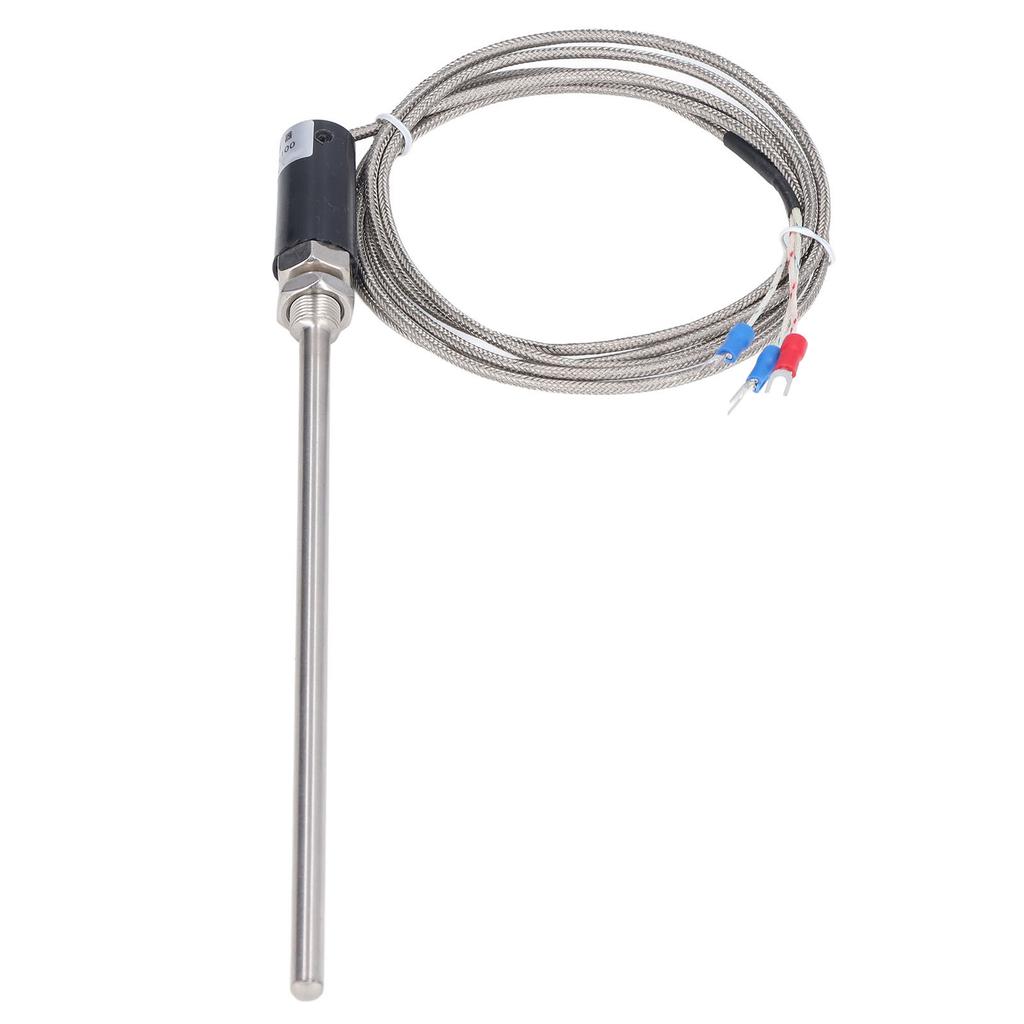 PT100 Termoelement Probe Temperatursensor Skjermet Ledning Transduser ?200?450 celsius  WZPT?10