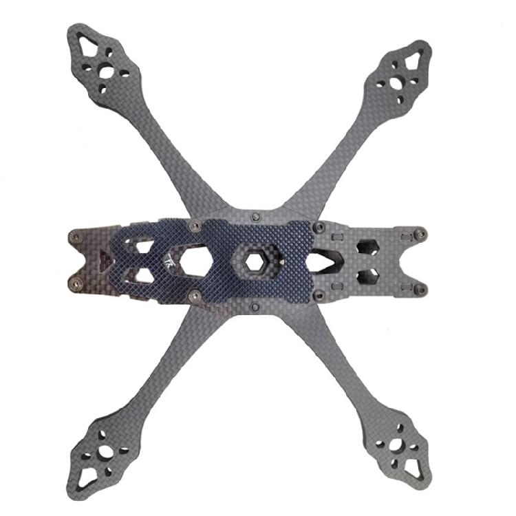 RC-QAV-S-5 X-type Split Carbon Fiber Frame Kit for QAV-S 5inch 225mm Wheelbase