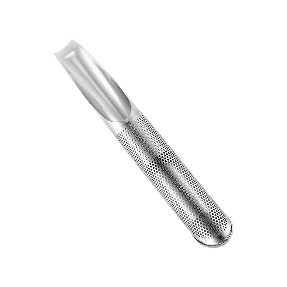 Kjøkkentilbehør ny tesil Utrolig rustfritt stål infuserrør Design Touch Feel Holder Verktøy Teskje Infuser Filter
