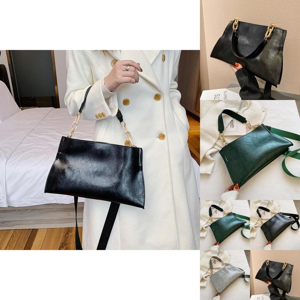 Retro Fashion Small Pu Bag With Zipper Closure For Casual Travel And Daily Use