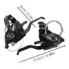 3x7 21 Speed Bicycle Brake Levers Shifter with Gear Indicator Universal Bike Gear Shifter V Brake Cable Bike Shifter Lever MTB