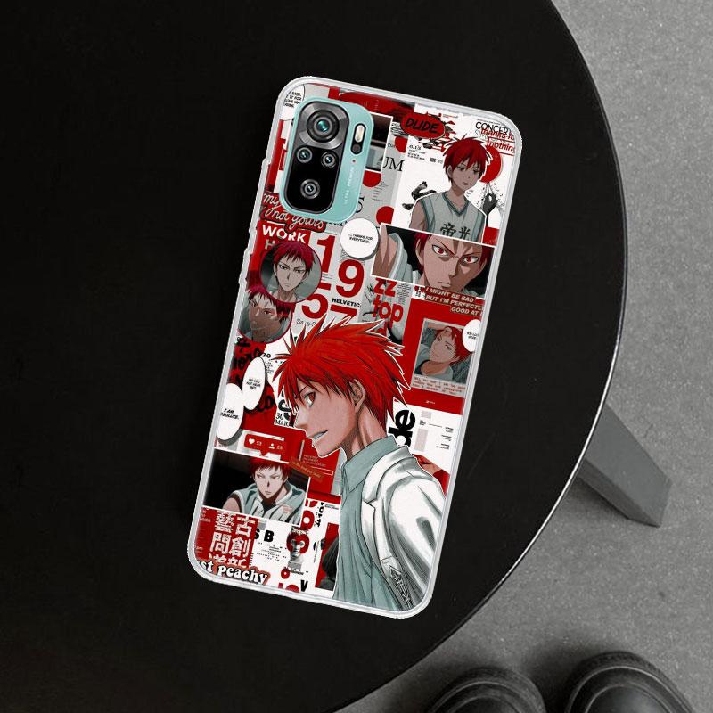 Kuroko Basketball Anime Phone Case Cover for Xiaomi Redmi Note 15 14 13 12 11 Pro Plus 14S 12S 11S 11T 11E 10S 10 Customized Fun
