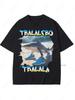 Tralalero Tralala Funny Shark Meme T-shirt Gifts Women's Fashion Gothic Vintage T-shirts Casual T Shirt