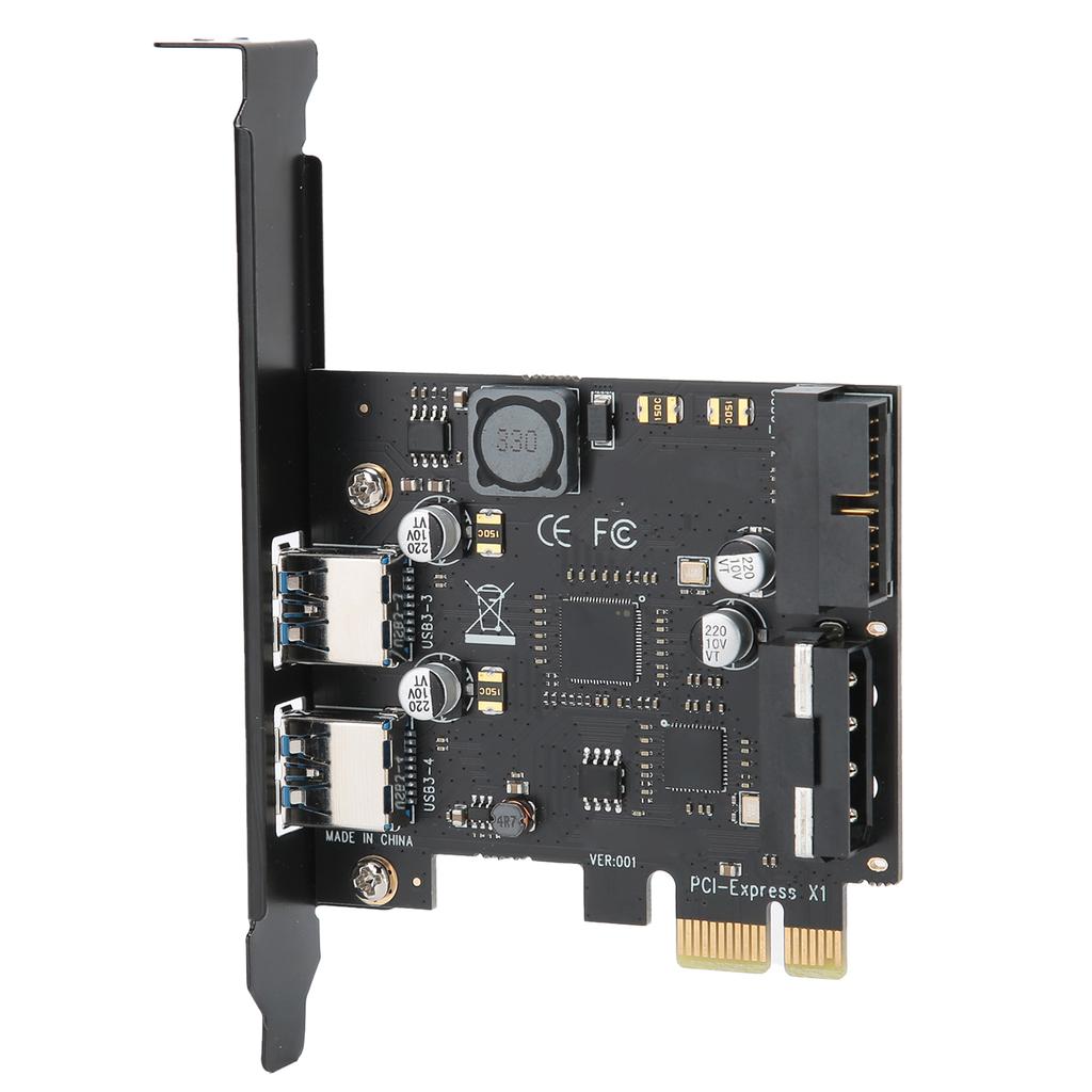 STW3002 PCI Express Card PCIE To USB3.0 20PIN Expansion Board for Desktop Computer