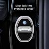 4PCS Silicone Car Door Lock Cover Door Stopper Protector For Volkswagen VW Golf Amarok Arteon T-ROC T5 ID3 Tiguan T-Cross Passat