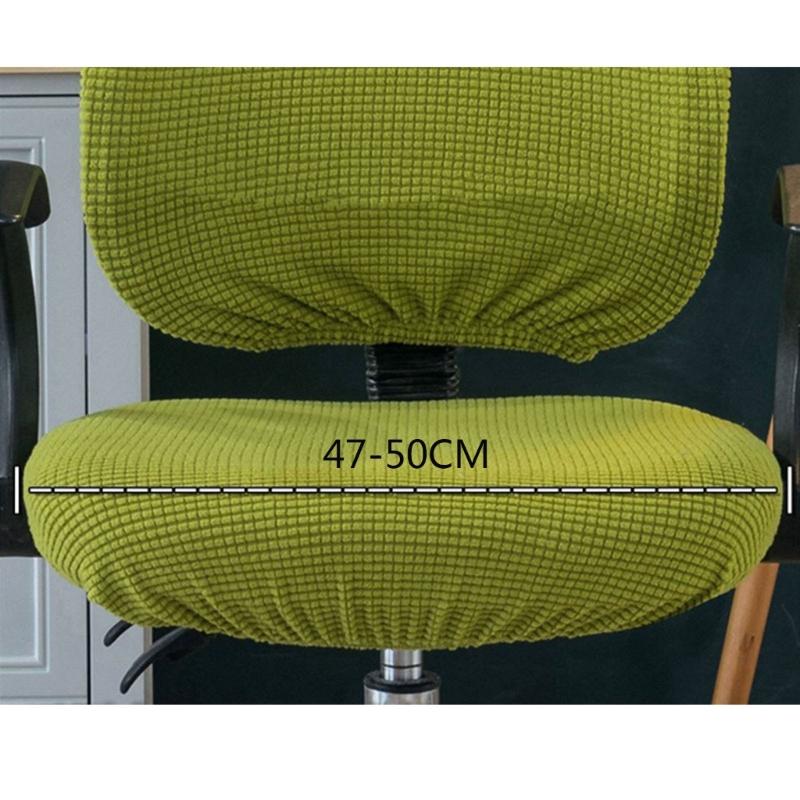 Corn Velvets Office Gamings Chair Cover Home Stretch Spandex Computer Rotating Lift Armchair Seats Cover Dust-proof