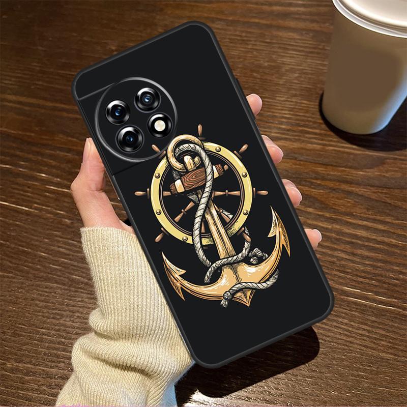 Anchor Sea Beach For OnePlus 15 13 12 11 15R 13R 12R 8T 10T 13T Case For OnePlus Nord 5 CE 2 3 4 Lite N20 N30