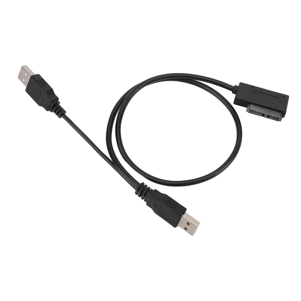 USB 2.0 USB to SATA Cable USB 3.0 Optical Drive Adapter CD DVD ROM Cable Optical Drive Replacement