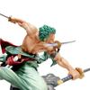 Die One Piece   Dreimesser-Kampfkunst Roronoa Zoro Anime-Modell Dekorationen PVC-Spielzeug Geschenk