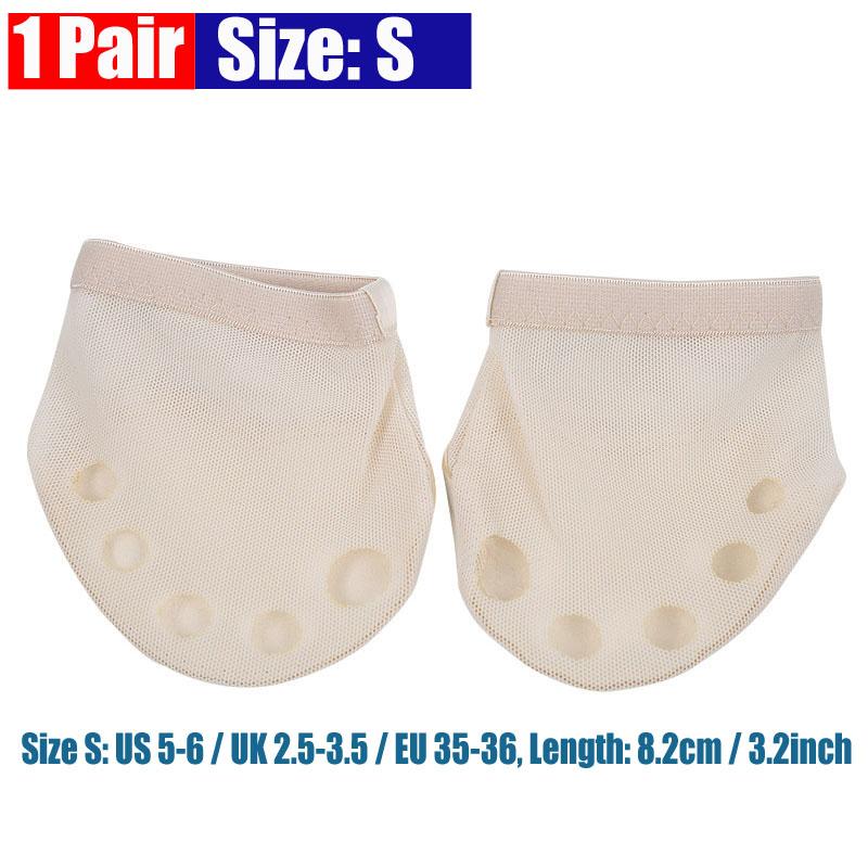 1 Pereche Paduri pentru Degete Dans Balet, Pantofi de Practică Dans, Thonguri pentru Picioare, Labuțe de Dans Talpă, Paduri Metatarsiene, Pernuțe pentru Bătăturile de pe Talpă