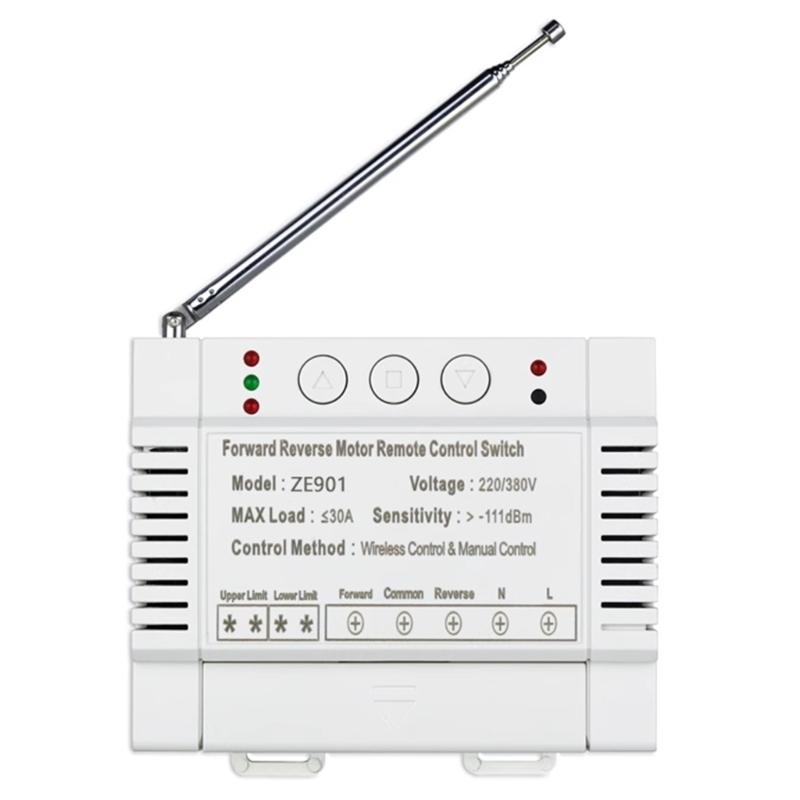 315/433mhz Wireless Pump/Motor Remote Control Switching 220V-380V Receiver Transmitters for Lights/Water Pump/Motor