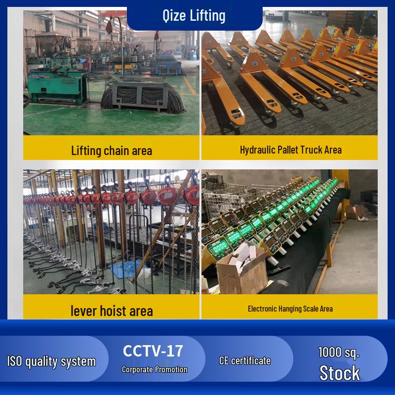 Hand Chain Hoist: 1T, 2T, 3T, 6T, 9T Manual Traction Hoist