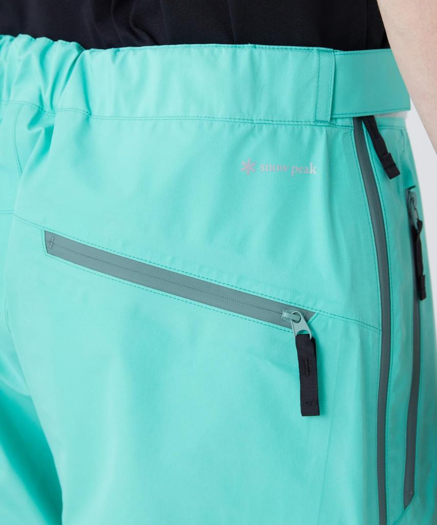 Snow Peak Rain Pants Light XL GORE-TEX PT-26SU001 (Men's/Women's) Green,