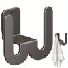 Wall Mounted Shoe Rack Slipper Storage Organizer Hanger Simple Design Door Slipper Hanger For Living Room Foyer Bathroom Hallway