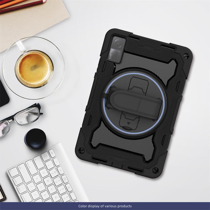 Buntes Silikon-Armband Handheld-Ständer-Hülle für Xiaomi Redmi Pad 10.6 und Pad 5