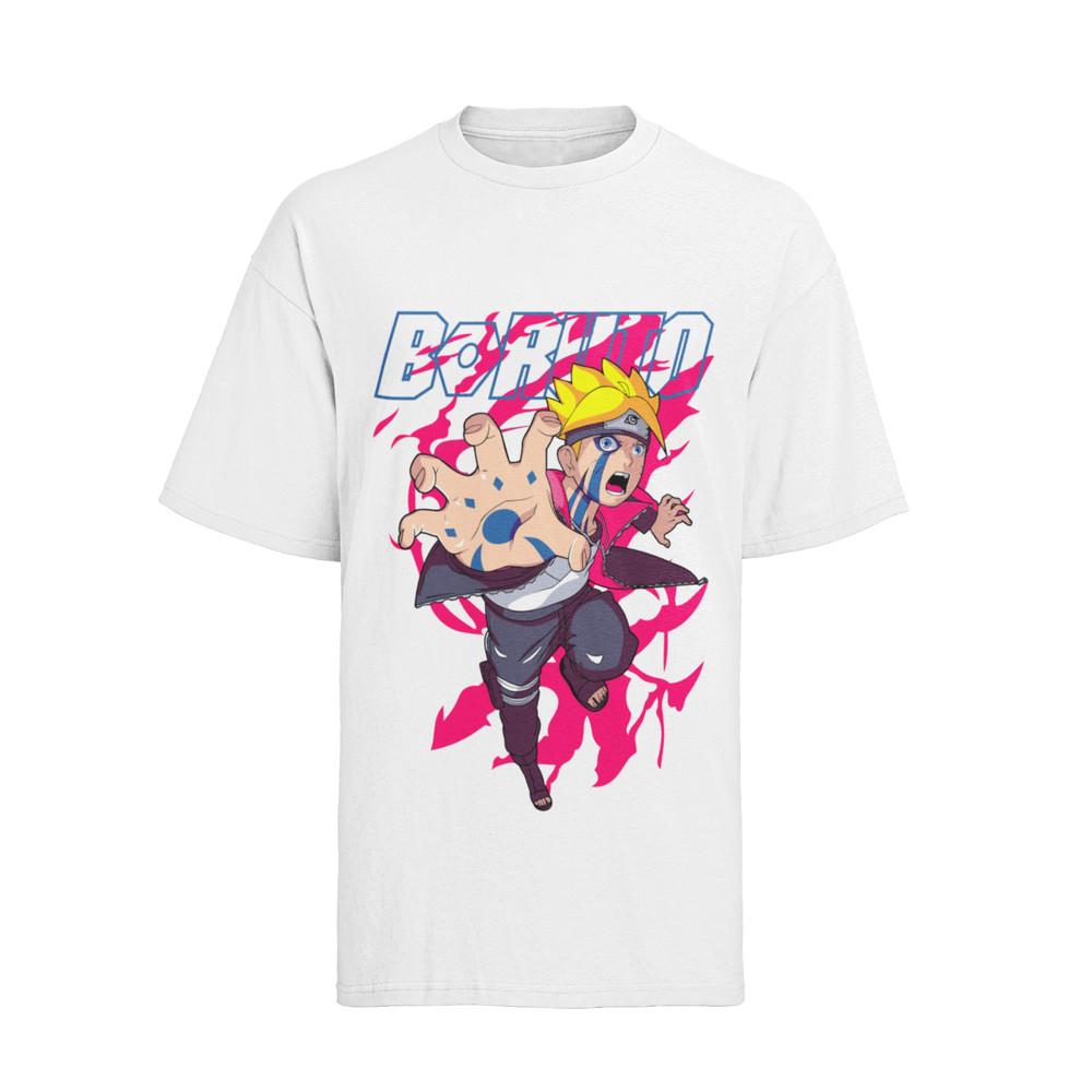 Boruto Anime Akatsuki Naruto Kakshi Bio Herren Baumwolle T-Shirt