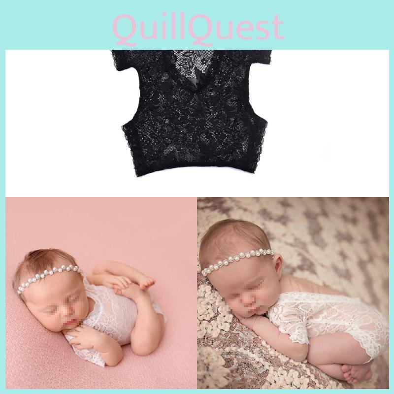 Newborn Baby Infant Girls Floral Lace Romper Bodysuit Jumpsuit Clothes Outfit