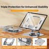Adjustable Cellphone Holder 360° Rotation Laptop Support Bracket  School Office Supplies