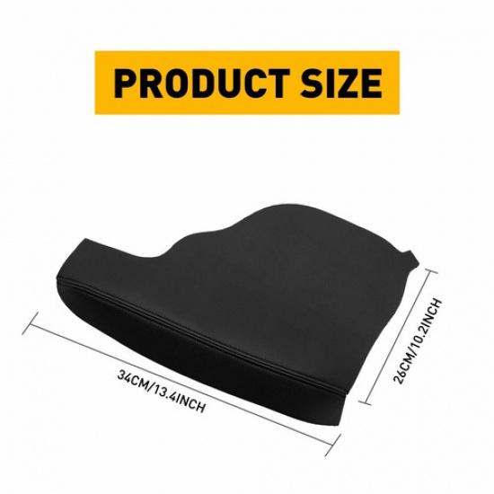 2Pcs Door Armrest Replacement Cover Leather For Black Honda Odyssey 2011-2017 EA