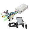 Kit Controller Brushless M6C 36V 48V 60V 500W 28A cu Afișaj undă sinusoidală 3 Moduri Înlocuire Controller Brushless Motor
