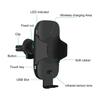 Car Wireless Charger Infrared Sensor Fast Charging Air Vent Mount Phone Holder
