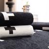 Black and White Simple Sofa Cushion Four Seasons Universal Chenille Sofa Cover Cover Cloth