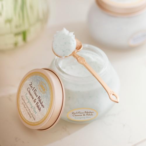 SABON Face Polisher Refreshing Mint scent that awakens the skin Trio 60mL x 3 bottles