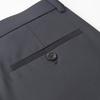 FIRS Men's Silk-Linen Blend Straight Leg Casual Pants