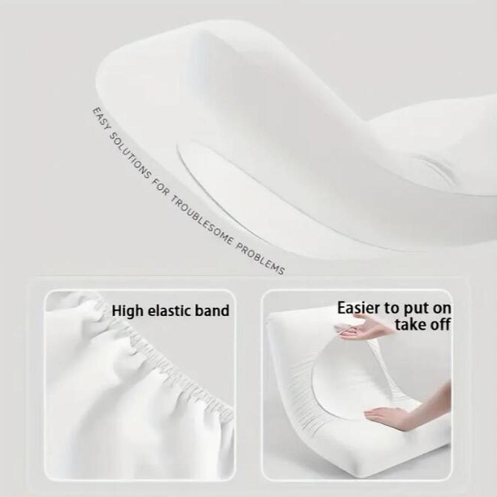 4 יחידות ציפית פשוטה חד פעמית ניידת לנסיעות לבית מלון ביתי נגד קרדית נושמת נעימה ציפית כיסויי כרית לא ארוגים ציוד לנסיעות