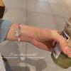 Mobius Ring Double Ring Bell Silver Bracelet Women's Fashion Daily Versatile Young Adornment