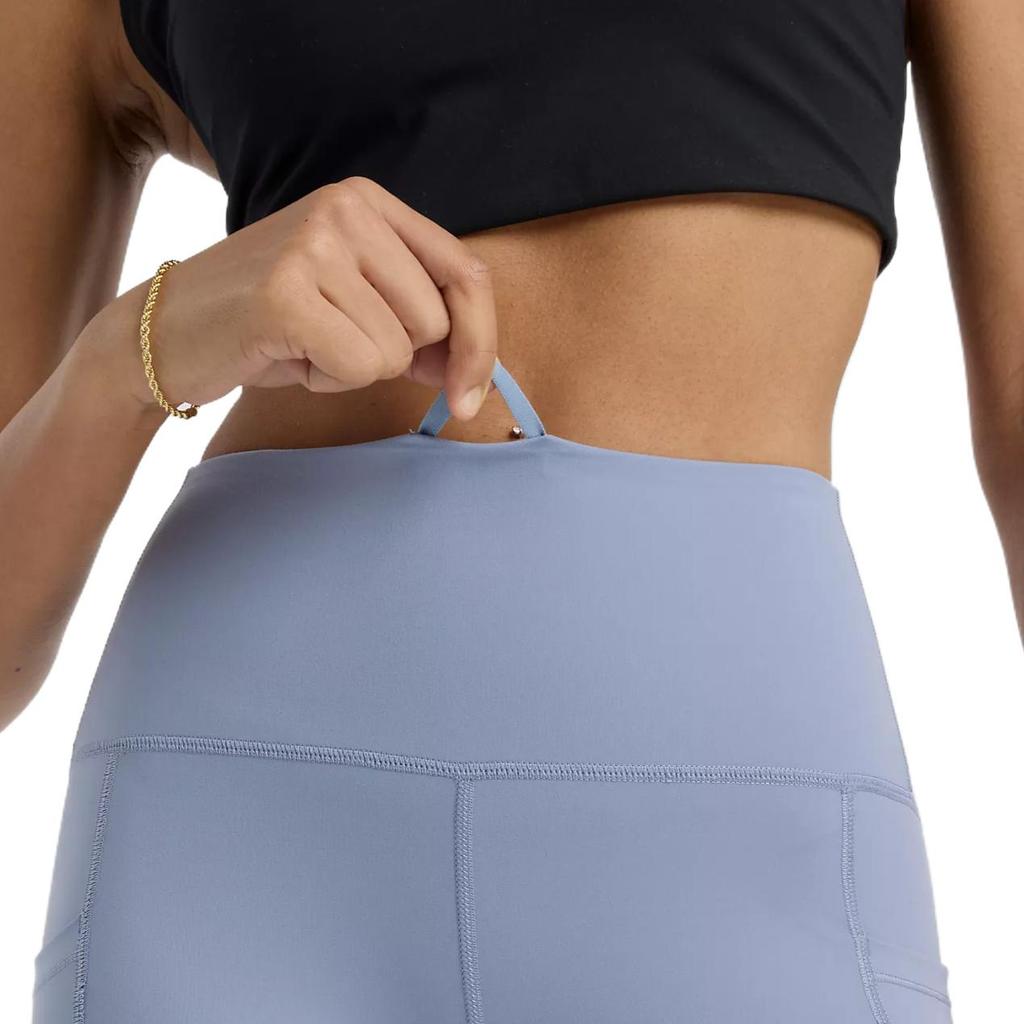 New Balance Sleek Pocket Sports Pants Women's Blue WP51268-DUS