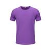 Custom Quick-Dry Short Sleeve Round Neck Sports Shirt with DIY Logo Printing