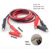 Agrafe aligator Cablu de testare electric Pince Crocodil DIY Jumper Sârmă Electric Roach Cordon Pedală pentru multimetru