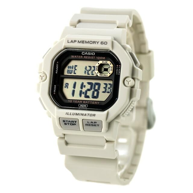 

Дешевые стандартные кварцевые часы CASIO [Casio Casio] мужские WS-1400H-8AV [Товар] слоновая кость