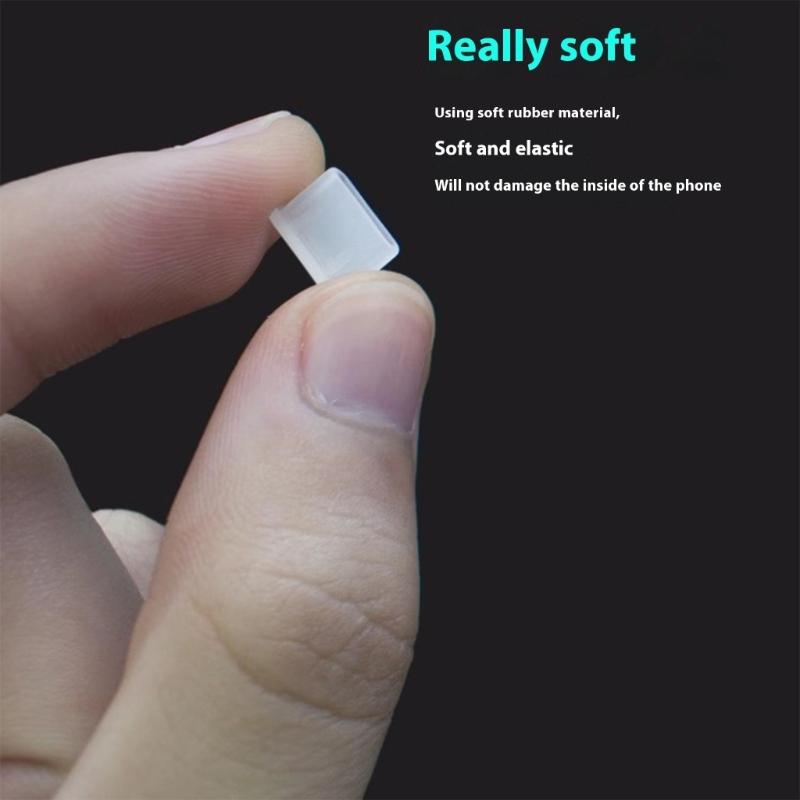 Silicone USB C Dust Cover Type-C Dust Plugs Phone Charging Port Protector Cover 50Pcs Universal Type C Anti Dust Caps