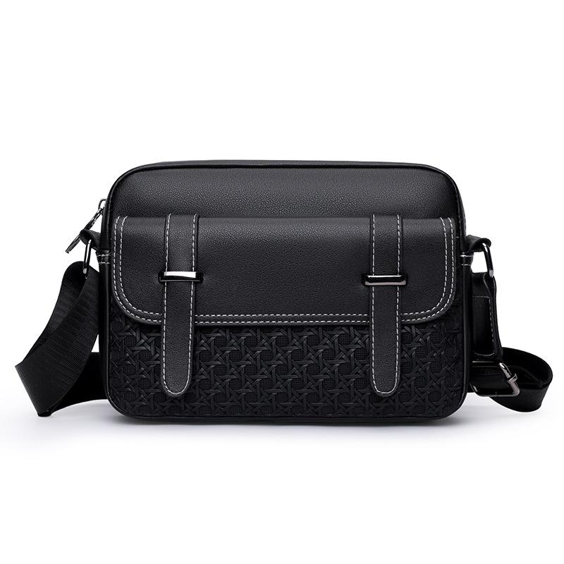 Men's Crossbody Bag Multi-compartment Business Shoulder Bag