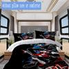 Anime-inspired "Till I" Pattern Bedding,Quilt Set Quilt Cover Pillowcase Home Birthday Gift (1*duvet cover+2*pillowcase,without core)XSJT0917283