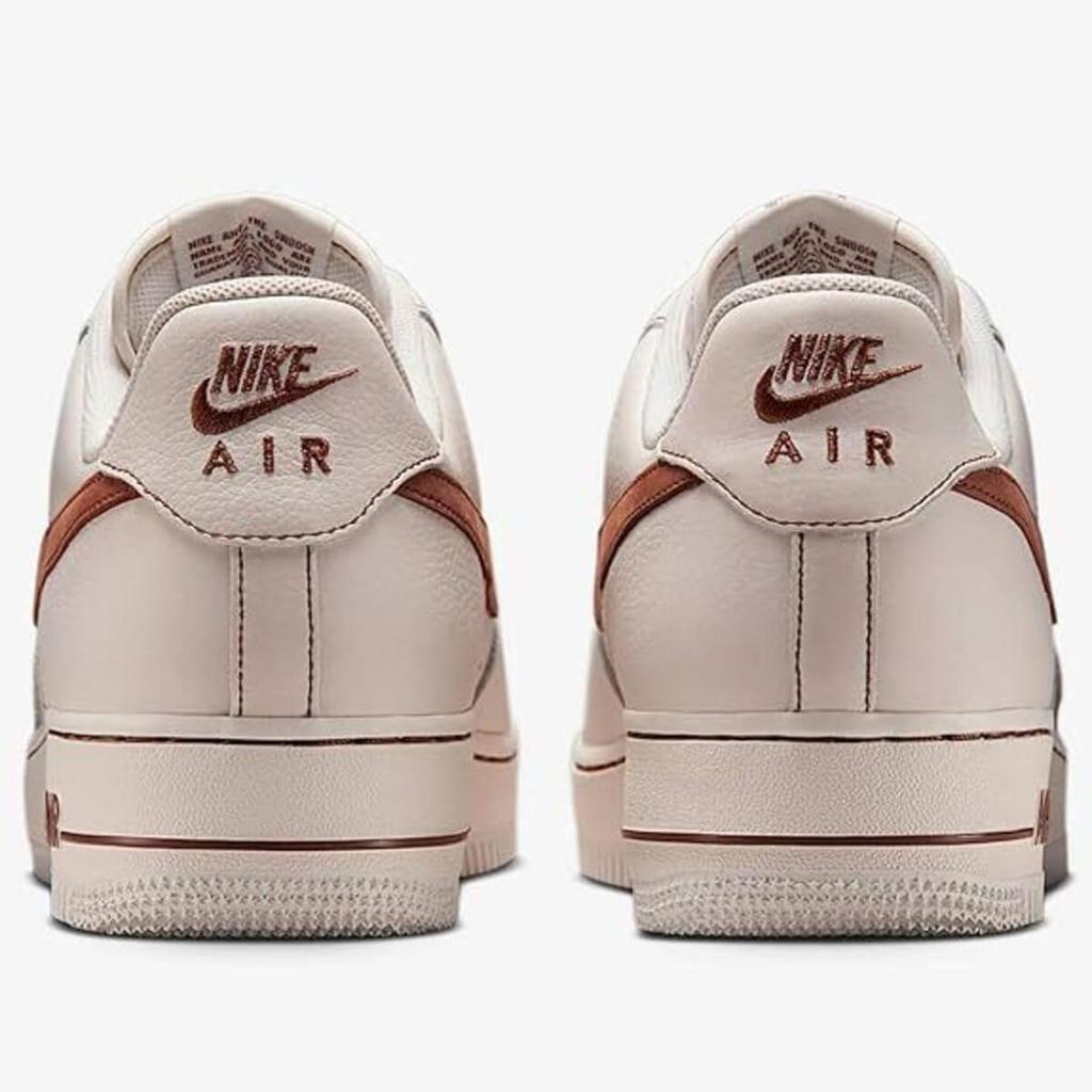 Nike Air Force 1 Size '07 LV8, Ivory/Saddle Brown, HQ2037-101, 30.0cm