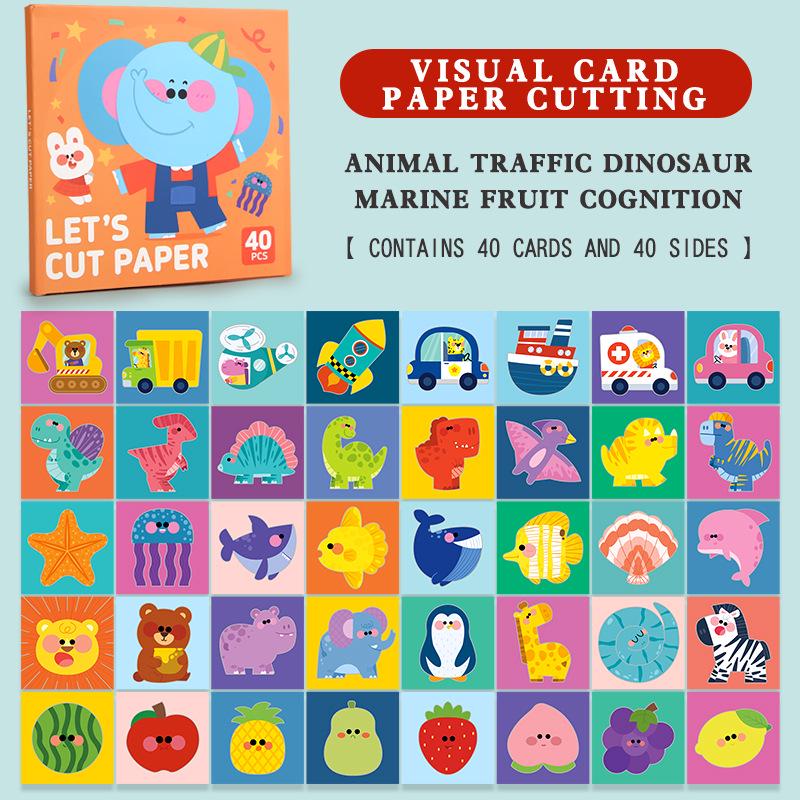 

Black and White Visual Stimulation Cards for Early Education (0-3 Months)