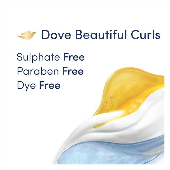 Dove Beautiful Curls Masque Capillaire Miracle Hydratation Profonde Parfum Floral Pour Cheveux Bouclés 300 Millilitres
