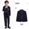 Children's Autumn/Winter Suit: Long-Sleeved Jacket & Pants Set for Boys & Girls - School/Kindergarten Uniform