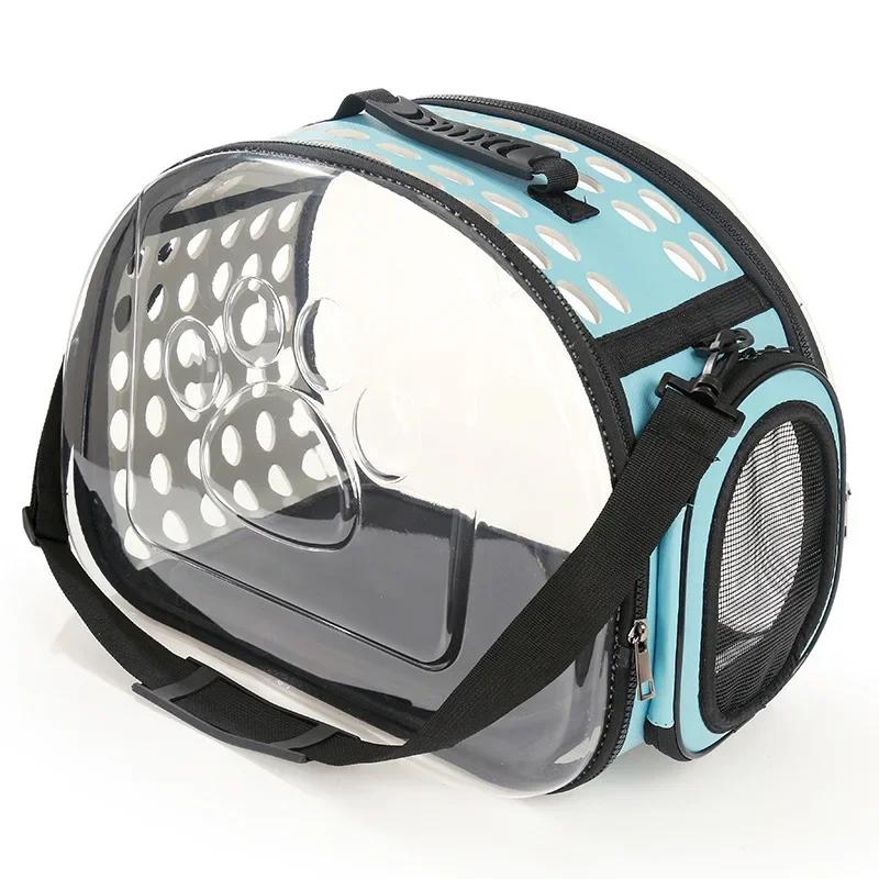 Portable Cat Bag for Pet Transport, Foldable Cat Carrier Bags, Pet Dog Carriers, Cat Backpack, Travel Space Capsule Cage