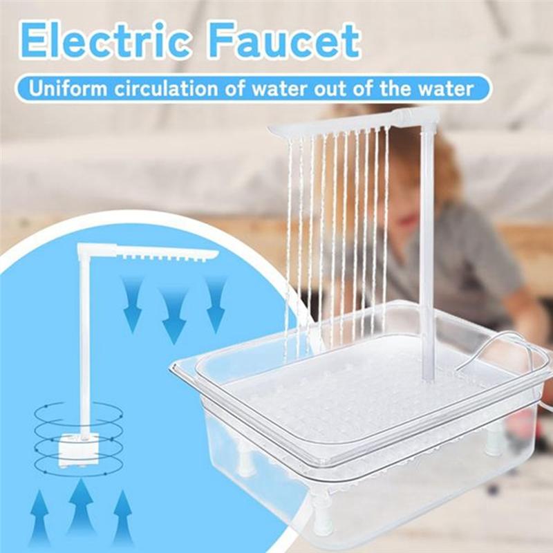 Vogelbadewanne Automatische Papageien-Badebrunnen Duschbox Mehrzweck für Wellensittich Reinigung
